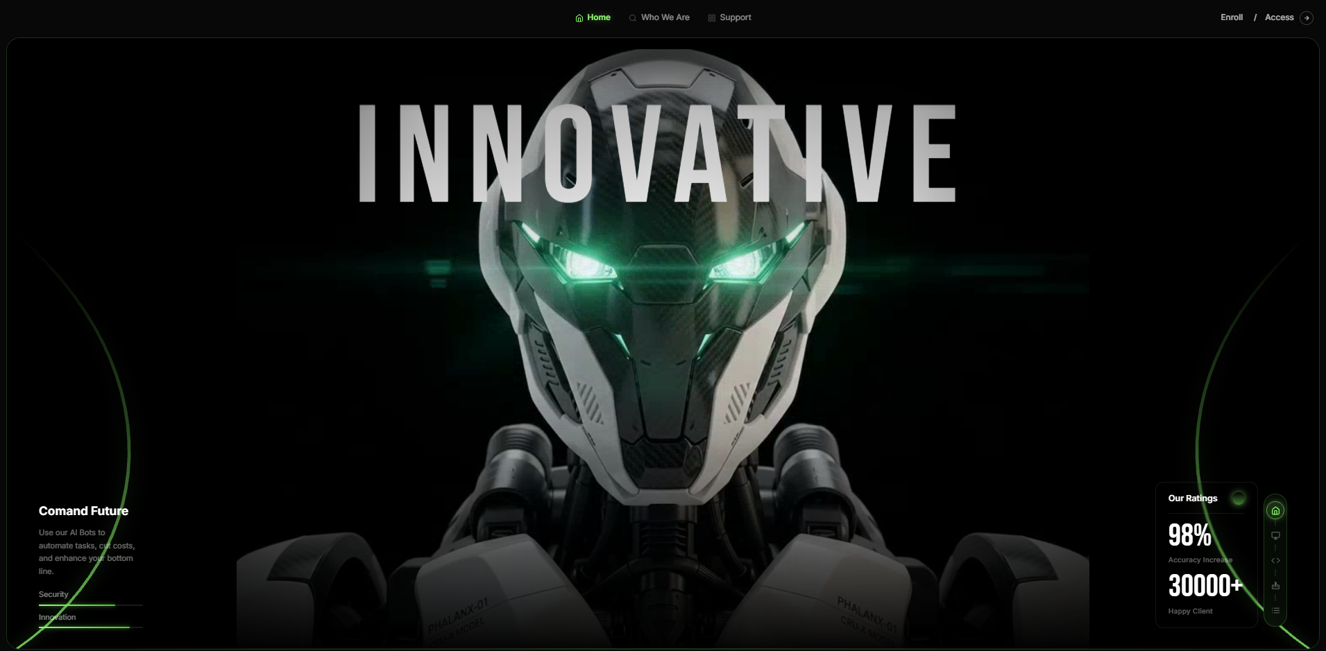 CRYPTON — Futuristic Crypto & Web3 Landing Page